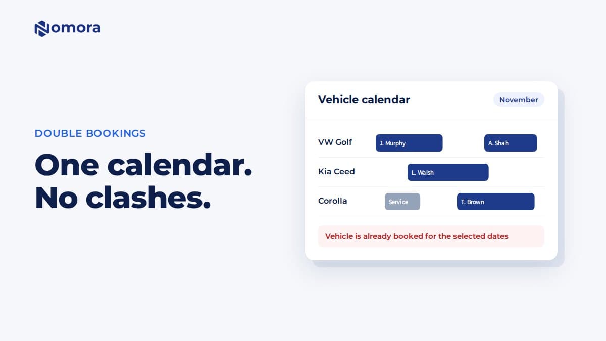 How to Avoid Double Bookings in a Small Rental Fleet