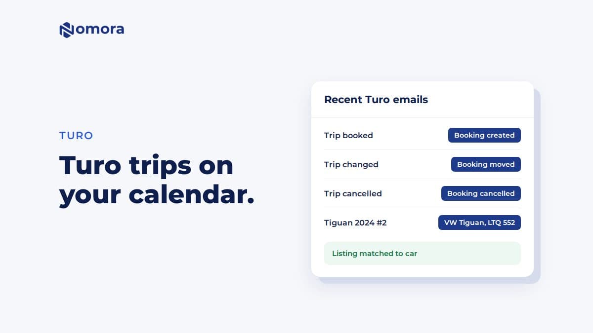 Turo Calendar Sync: Put Your Turo Trips in Your Rental Software