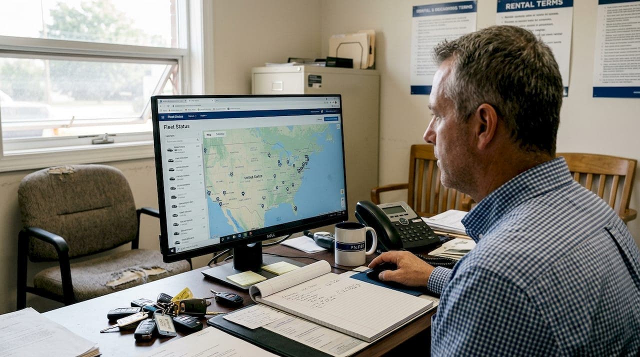 How real-time tracking transforms car rental operations
