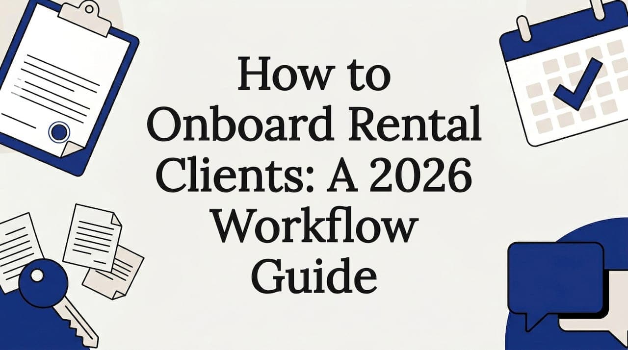 How to Onboard Rental Clients: A 2026 Workflow Guide