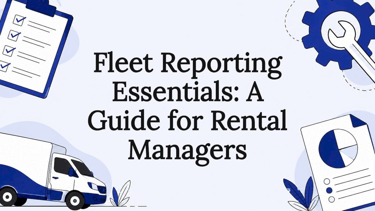 Fleet Reporting Essentials: A Guide for Rental Managers