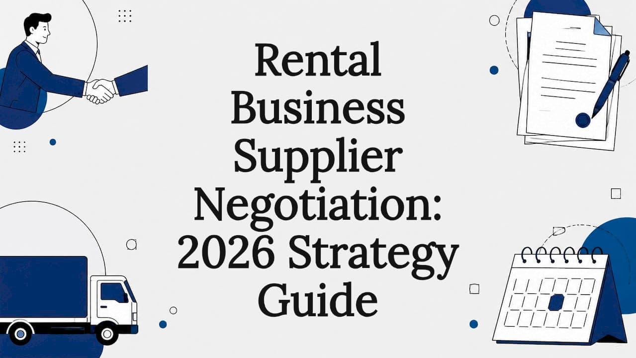 Rental Business Supplier Negotiation: 2026 Strategy Guide