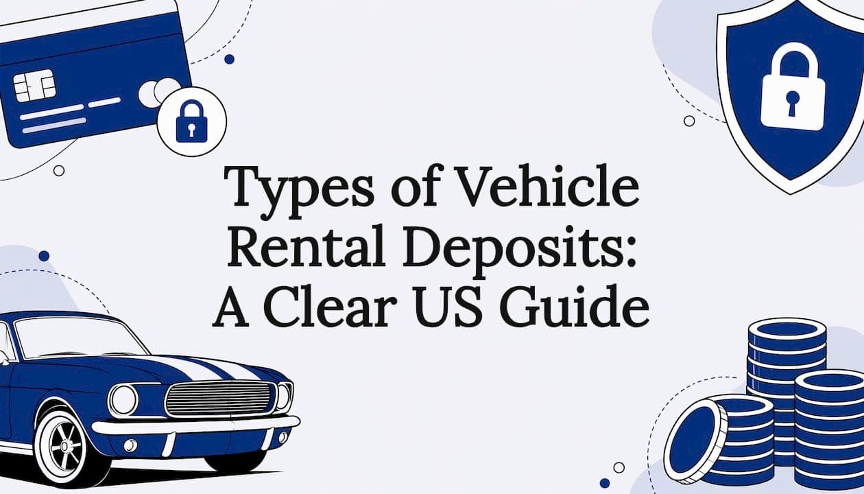 Types of Vehicle Rental Deposits: A Clear US Guide