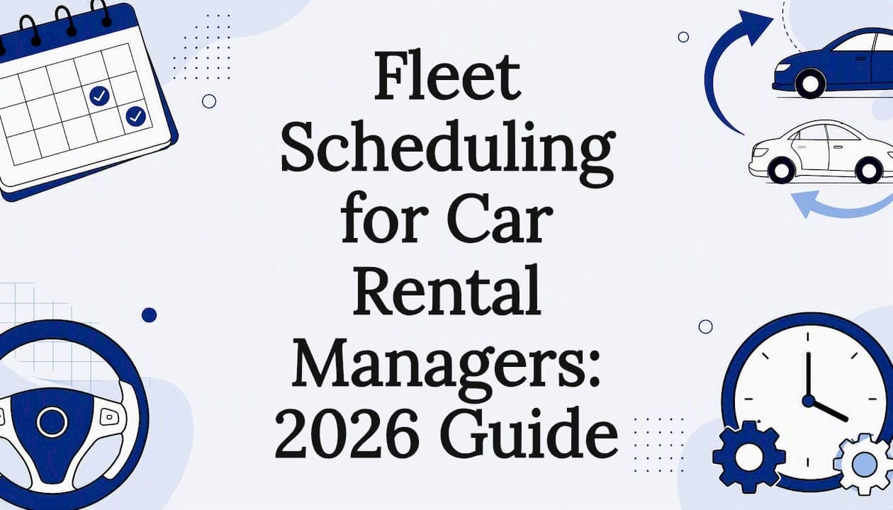 Fleet Scheduling for Car Rental Managers: 2026 Guide