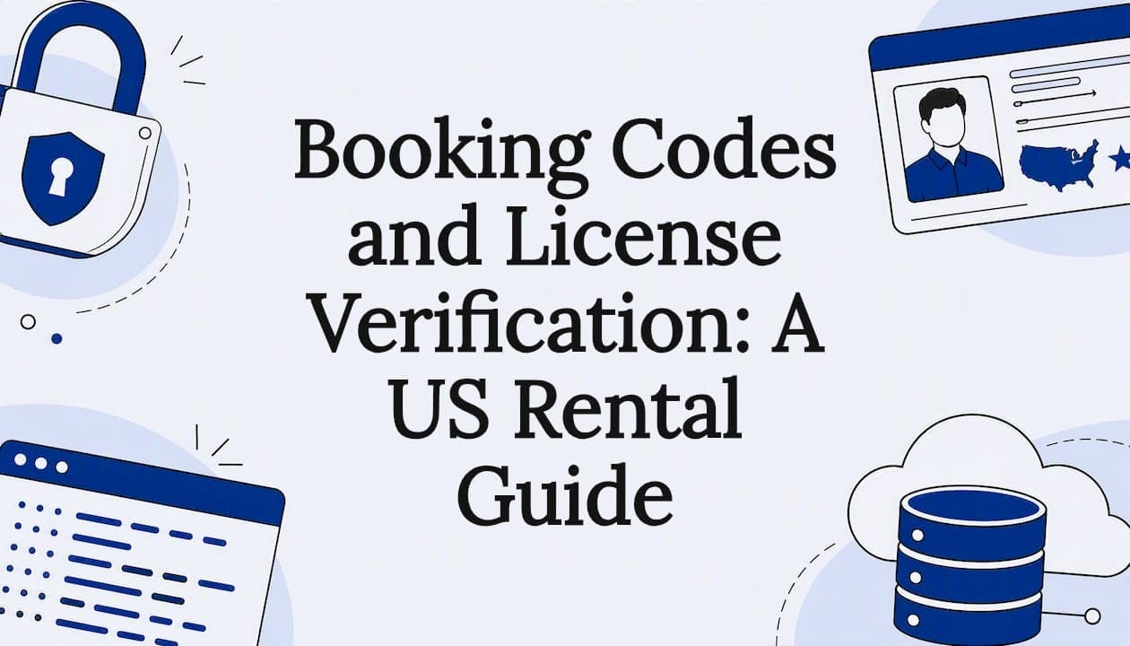 Booking Codes and License Verification: A US Rental Guide