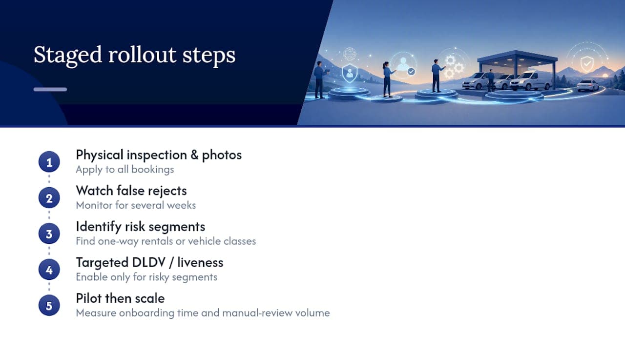A Staged Rollout Beats an All-at-Once Overhaul — overview diagram