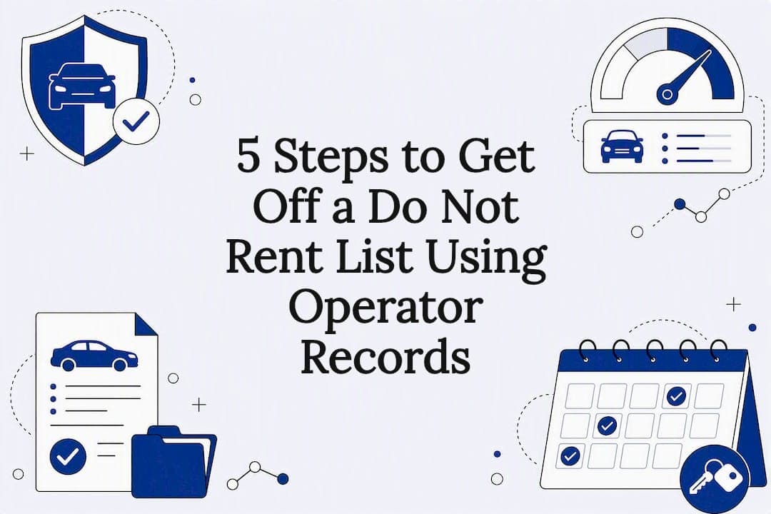 5 Steps to Get Off a Do Not Rent List Using Operator Records