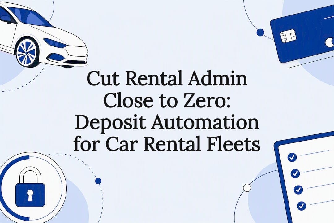 Cut Rental Admin Close to Zero: Deposit Automation for Car Rental Fleets