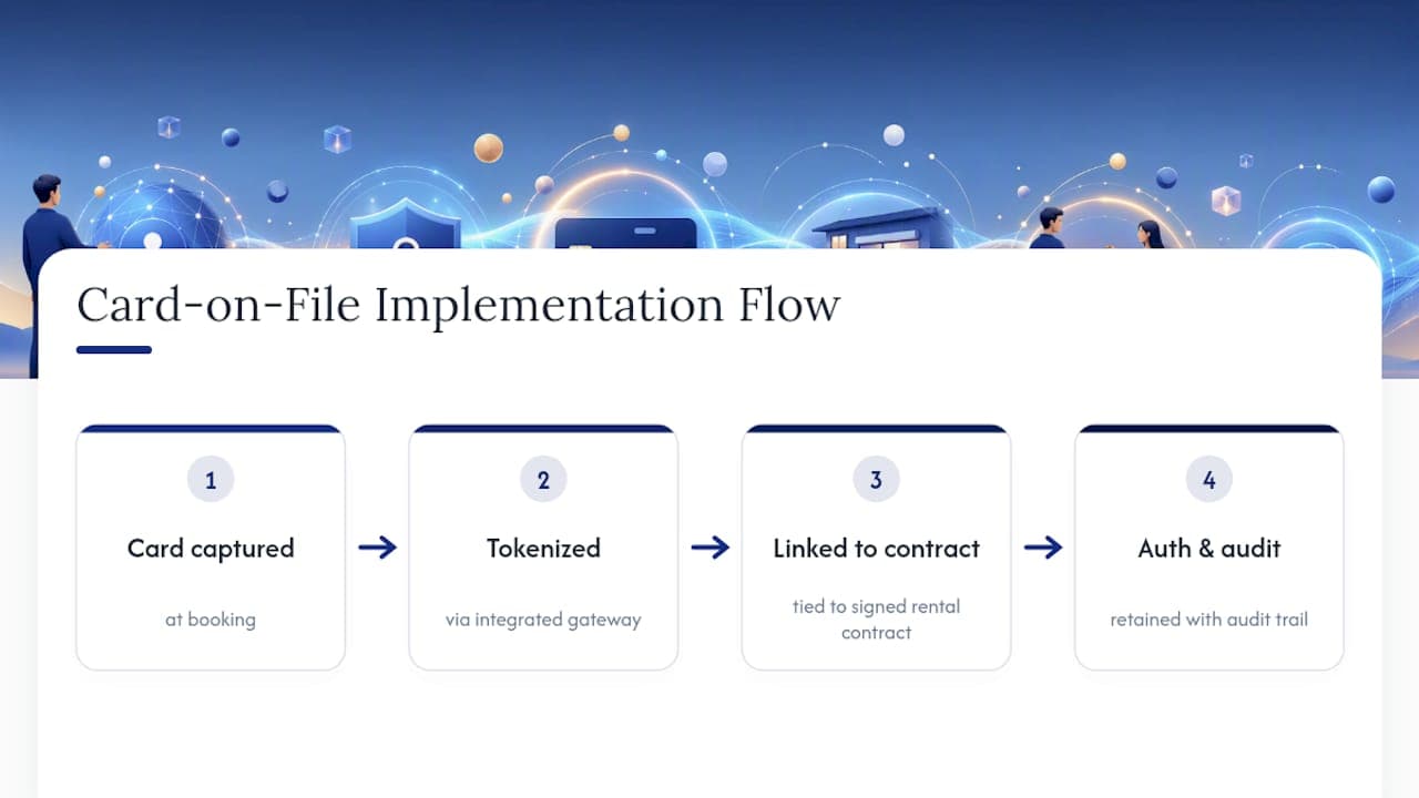 Tokenized rental payment workflow