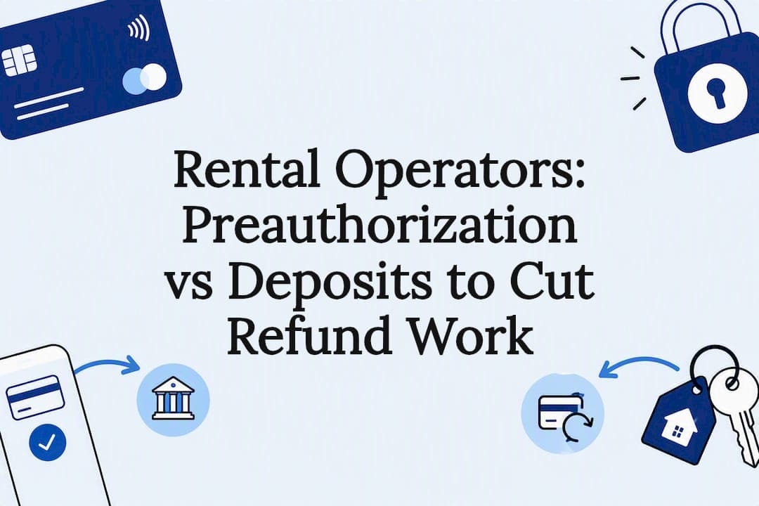 Rental Operators: Preauthorization vs Deposits to Cut Refund Work