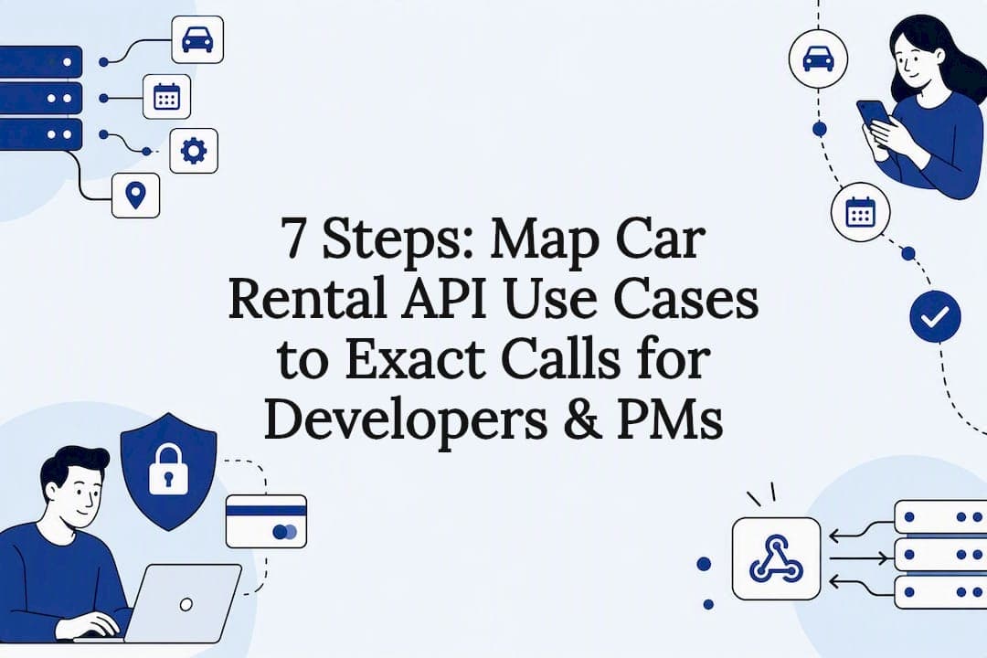 7 Steps: Map Car Rental API Use Cases to Exact Calls for Developers & PMs