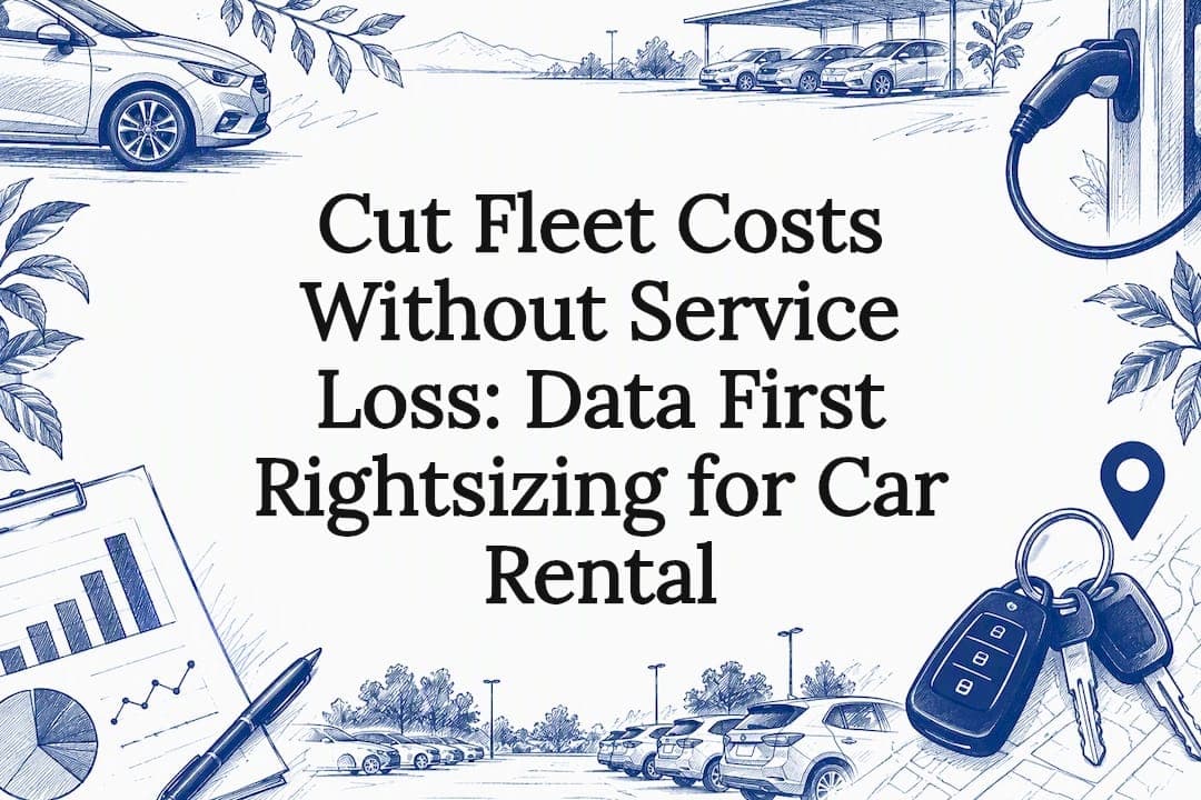 Cut Fleet Costs Without Service Loss: Data First Rightsizing for Car Rental
