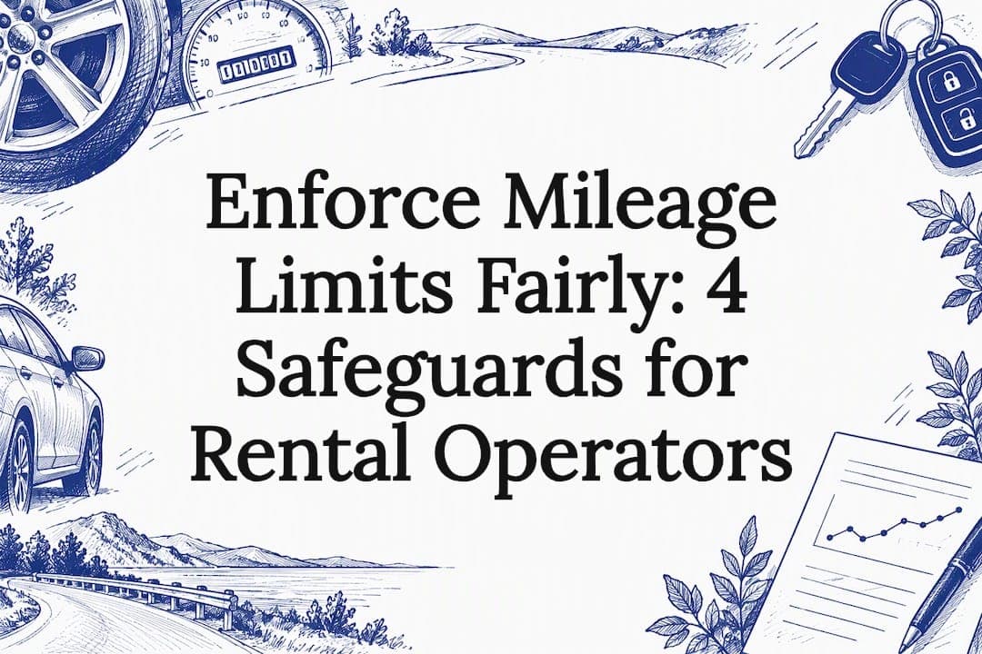 Enforce Mileage Limits Fairly: 4 Safeguards for Rental Operators